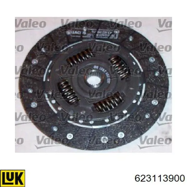 Zestaw sprzęgła (3 części) LUK 623113900 cena, od 156,41 USD