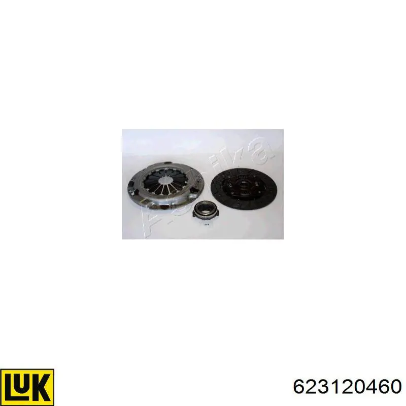 Zestaw sprzęgła (3 części) LUK 623120460 cena, od 148,56 USD
