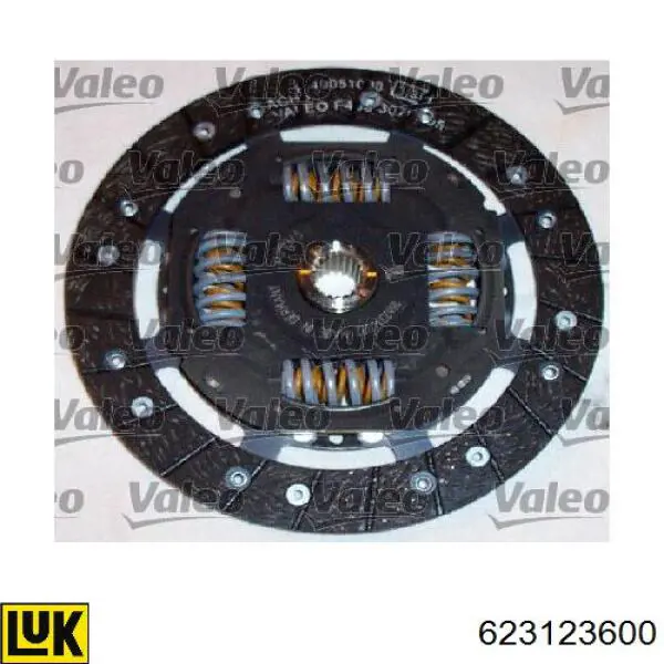 Zestaw sprzęgła (3 części) LUK 623123600 cena, od 137,35 USD