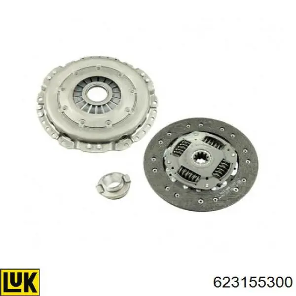 Do koszyka 623155300 LUK Zestaw sprzęgła (3 części)