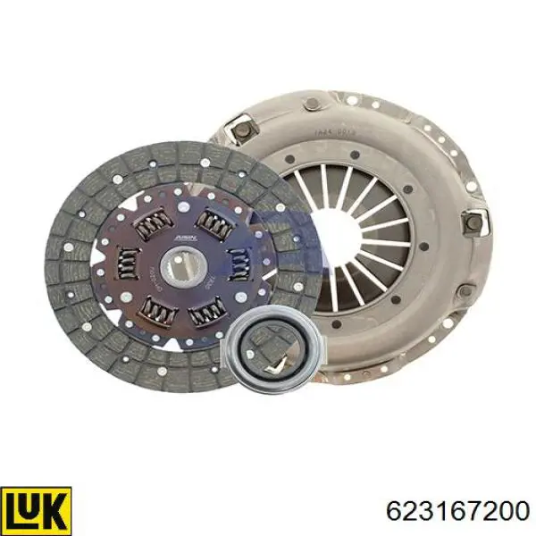 Zestaw sprzęgła (3 części) LUK 623167200 cena, od 150,71 USD