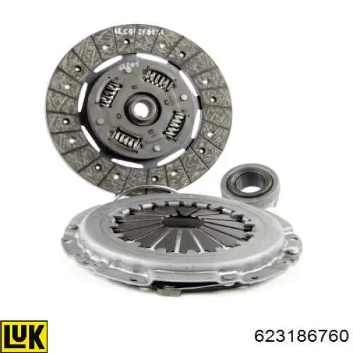 Zestaw sprzęgła (3 części) do Mitsubishi Sigma  F16A