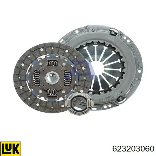 Zestaw sprzęgła (3 części) LUK 623203060 cena, od 165,83 USD