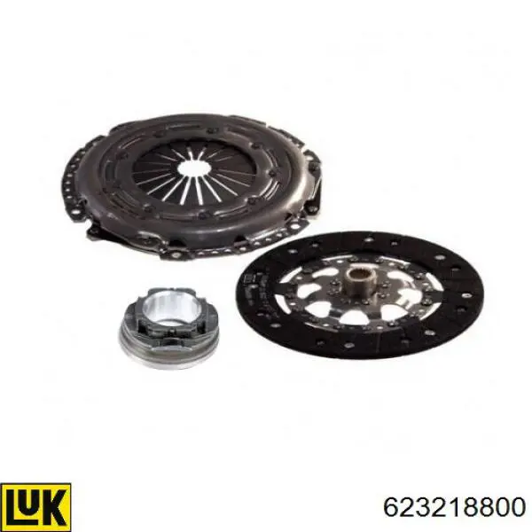 Zestaw sprzęgła (3 części) LUK 623218800 cena, od 128,62 USD