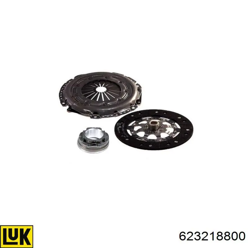 Do koszyka 623218800 LUK Zestaw sprzęgła (3 części)