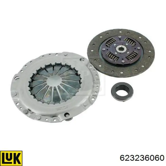 Zestaw sprzęgła (3 części) LUK 623236060 cena, od 151,40 USD