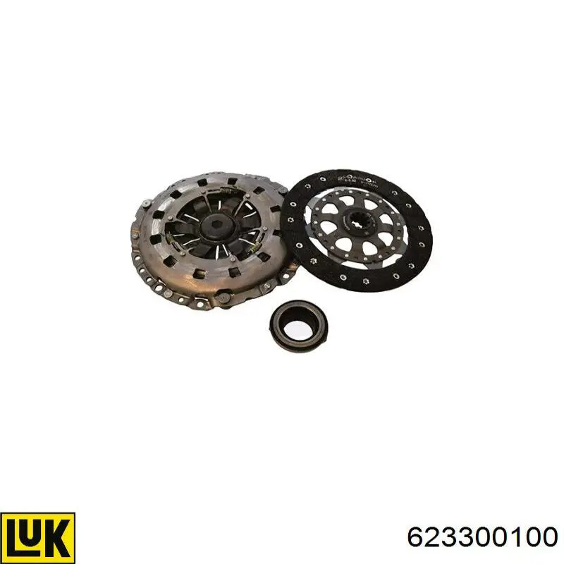 Do koszyka 623300100 LUK Zestaw sprzęgła (3 części)