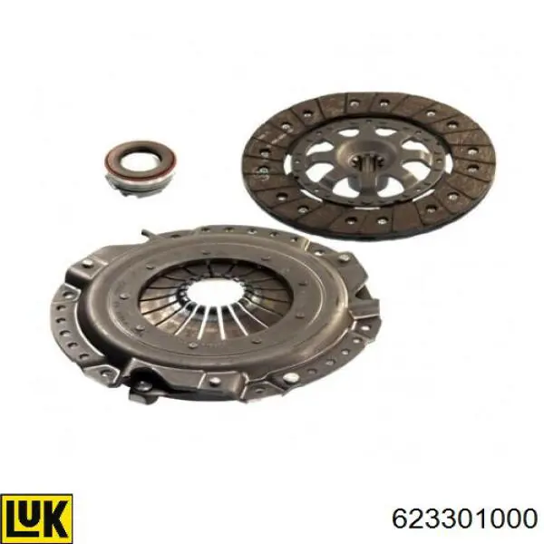 Zestaw sprzęgła (3 części) LUK 623301000 cena, od 270,09 USD