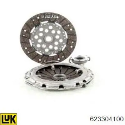 Zestaw sprzęgła (3 części) LUK 623304100 cena, od 95,48 USD