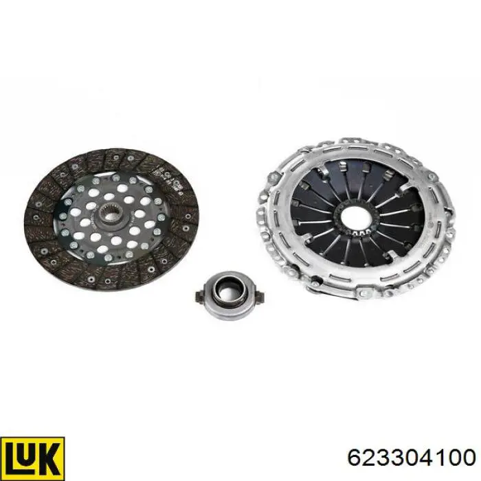Zestaw sprzęgła (3 części) 623304100 LUK