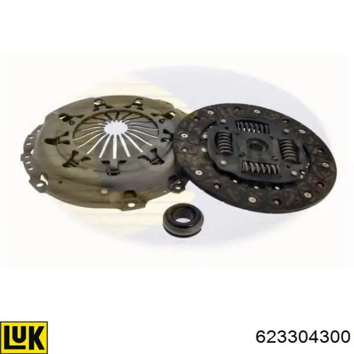 Zestaw sprzęgła (3 części) LUK 623304300 cena, od 131,92 USD