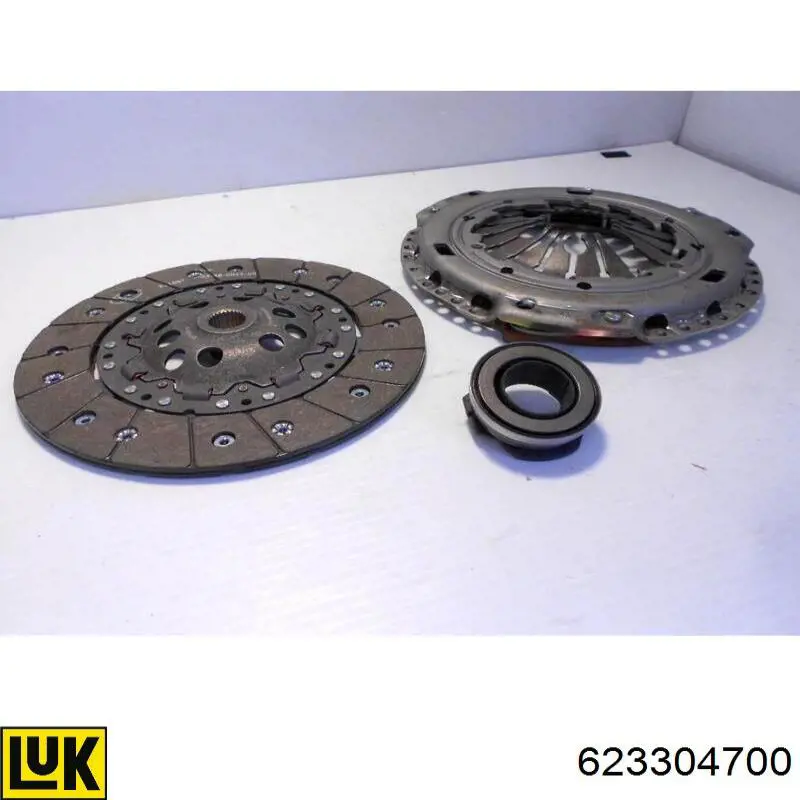 Zestaw sprzęgła (3 części) 623304700 LUK