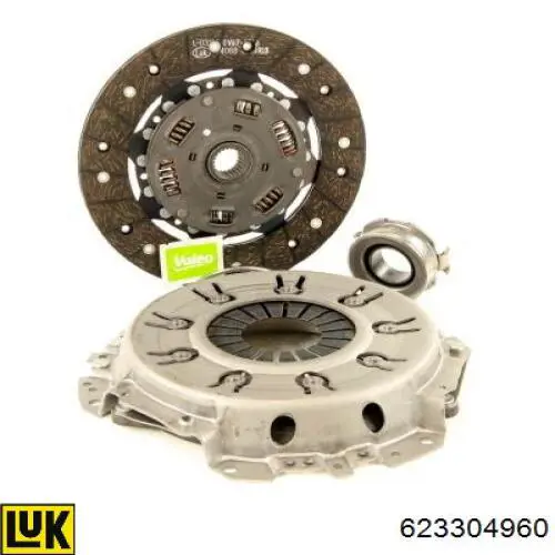 Do koszyka 623304960 LUK Zestaw sprzęgła (3 części)