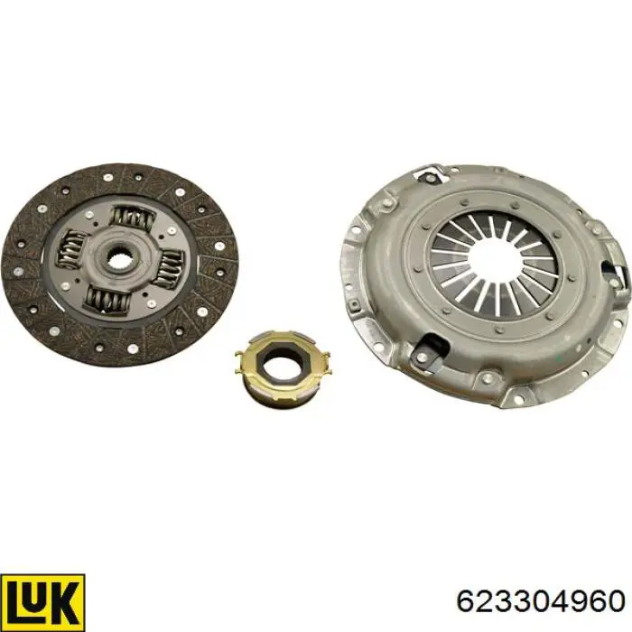 Zestaw sprzęgła (3 części) LUK 623304960 cena, od 193,17 USD