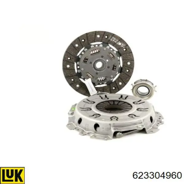 Zestaw sprzęgła (3 części) 623304960 LUK