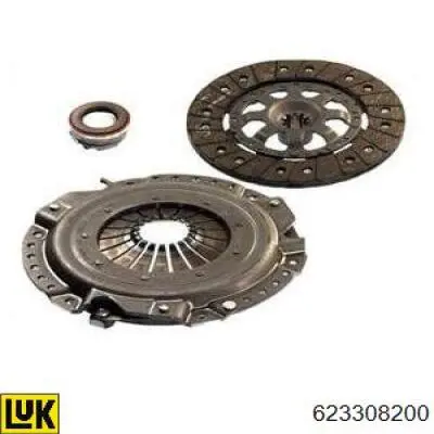 Zestaw sprzęgła (3 części) LUK 623308200 cena, od 157,56 USD