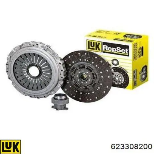 Zestaw sprzęgła (3 części) 623308200 LUK