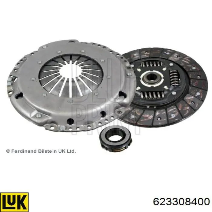 Zestaw sprzęgła (3 części) 623308400 LUK