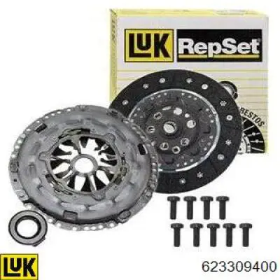 Zestaw sprzęgła (3 części) LUK 623309400 cena, od 173,40 USD