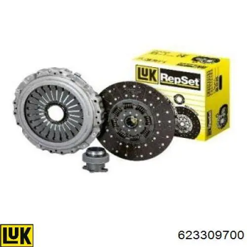 Zestaw sprzęgła (3 części) LUK 623309700 cena, od 121,90 USD