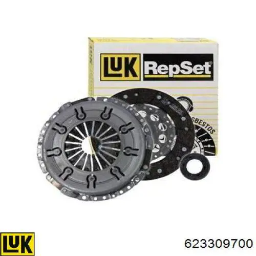 Zestaw sprzęgła (3 części) LUK 623309700 cena, od 121,90 USD