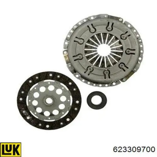 Zestaw sprzęgła (3 części) 623309700 LUK