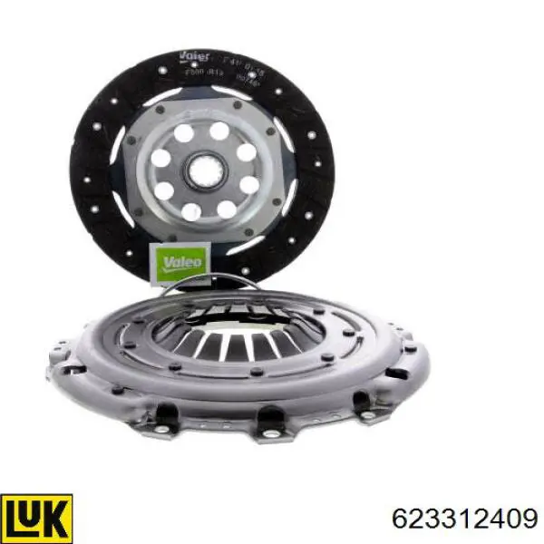 Zestaw sprzęgła (3 części) LUK 623312409 cena, od 162,95 USD