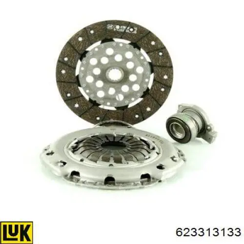Zestaw sprzęgła (3 części) LUK 623313133 cena, od 223,86 USD