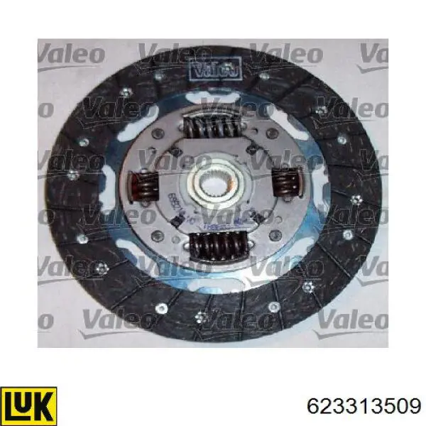 Zestaw sprzęgła (3 części) LUK 623313509 cena, od 231,61 USD