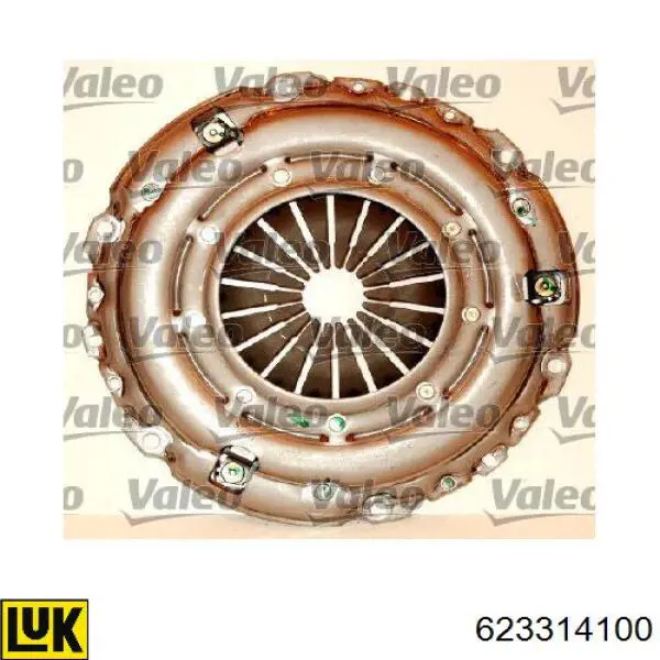 Zestaw sprzęgła (3 części) LUK 623314100 cena, od 116,98 USD