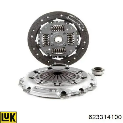 Zestaw sprzęgła (3 części) 623314100 LUK