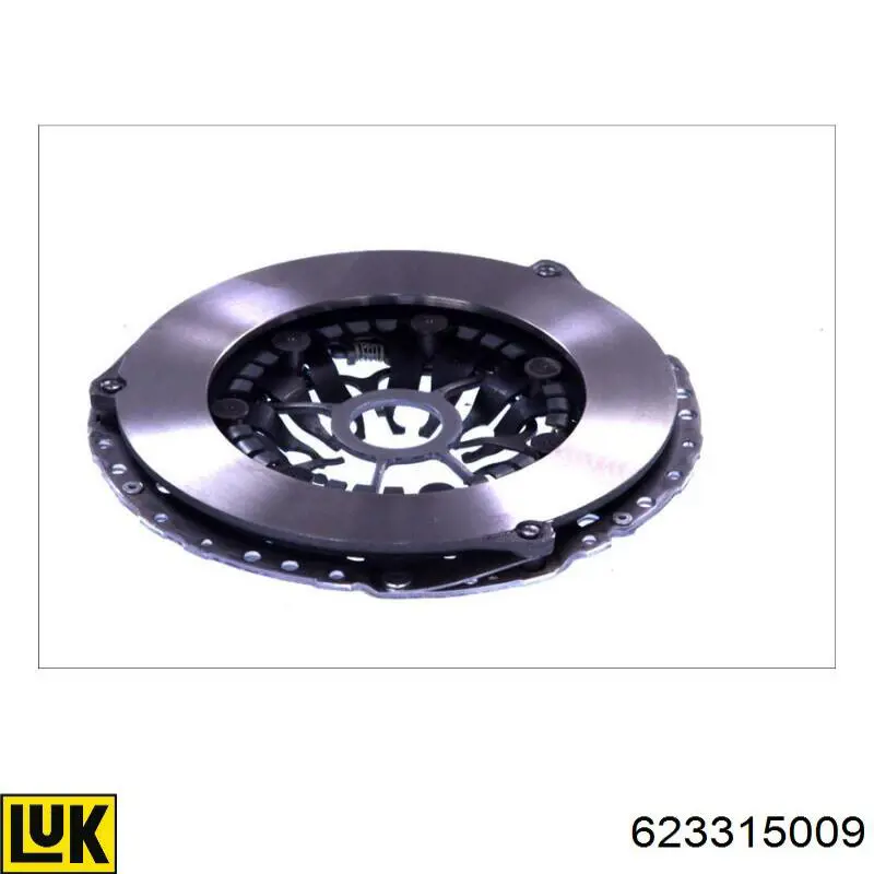 Do koszyka 623315009 LUK Zestaw sprzęgła (3 części)