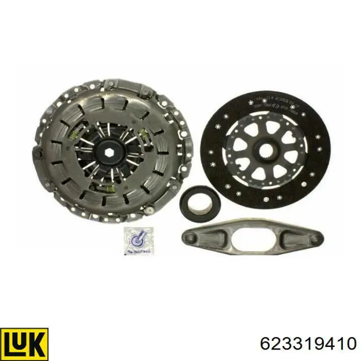 Zestaw sprzęgła (3 części) LUK 623319410 cena, od 269,73 USD
