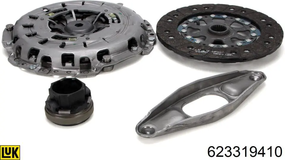 Zestaw sprzęgła (3 części) LUK 623319410 cena, od 269,73 USD