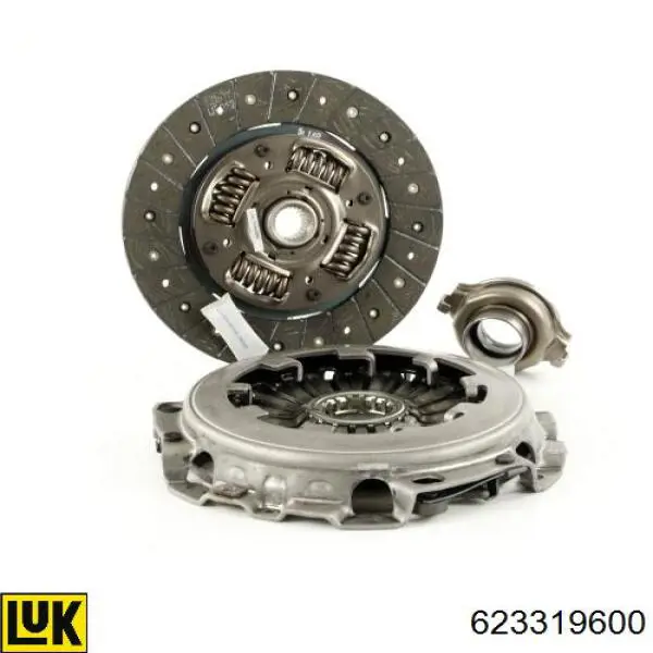 Zestaw sprzęgła (3 części) LUK 623319600 cena, od 273,28 USD