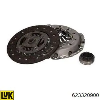 Zestaw sprzęgła (3 części) LUK 623320900 cena, od 147,61 USD