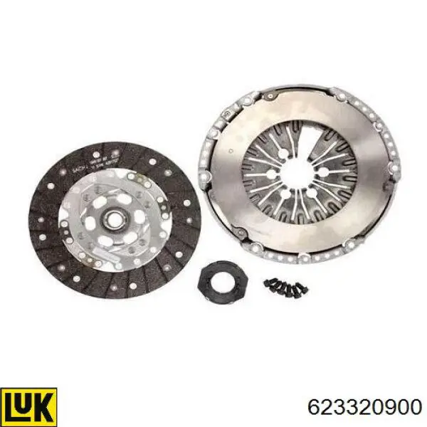 Zestaw sprzęgła (3 części) LUK 623320900