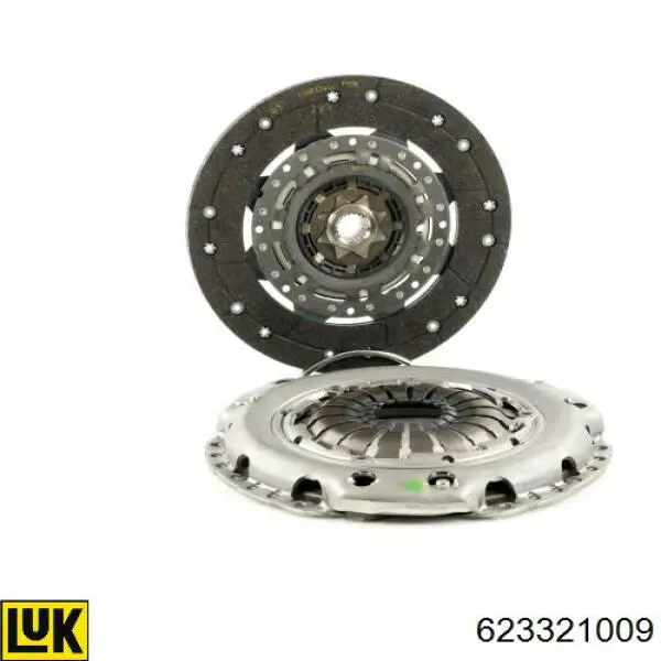 Zestaw sprzęgła (3 części) LUK 623321009 cena, od 165,67 USD