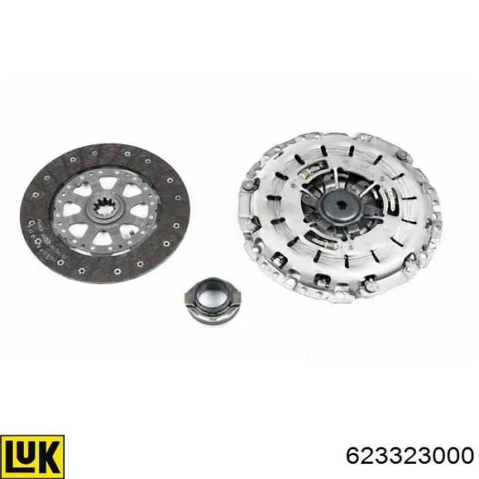 Zestaw sprzęgła (3 części) LUK 623323000