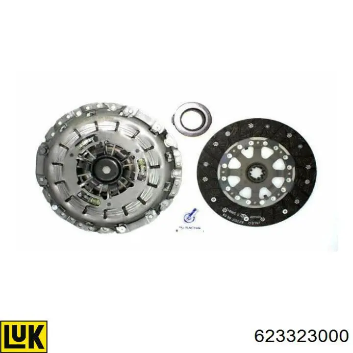 Zestaw sprzęgła (3 części) 623323000 LUK