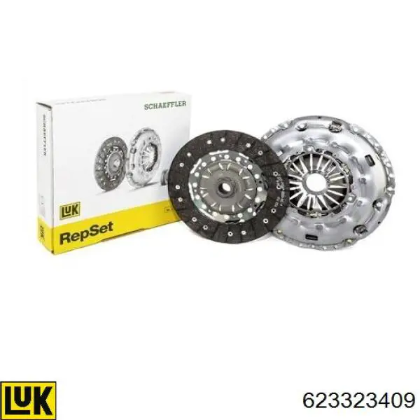 Zestaw sprzęgła (3 części) LUK 623323409 cena, od 176,36 USD
