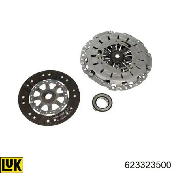 Zestaw sprzęgła (3 części) LUK 623323500 cena, od 285,15 USD