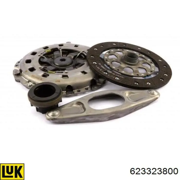 Zestaw sprzęgła (3 części) LUK 623323800 cena, od 212,66 USD