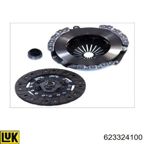 Do koszyka 623324100 LUK Zestaw sprzęgła (3 części)