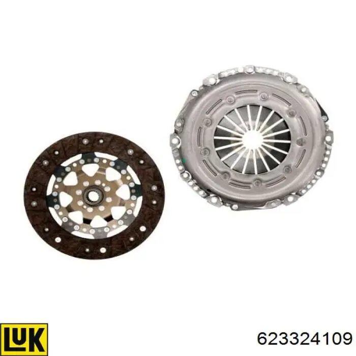 Do koszyka 623324109 LUK Zestaw sprzęgła (3 części)