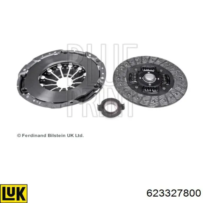 Zestaw sprzęgła (3 części) 623327800 LUK
