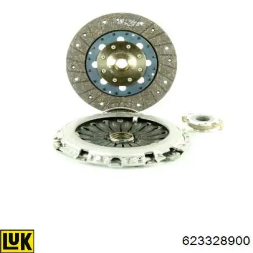 Zestaw sprzęgła (3 części) LUK 623328900 cena, od 209,19 USD