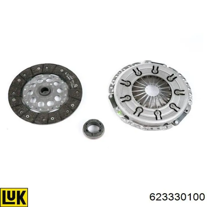 Zestaw sprzęgła (3 części) LUK 623330100 cena, od 141,24 USD