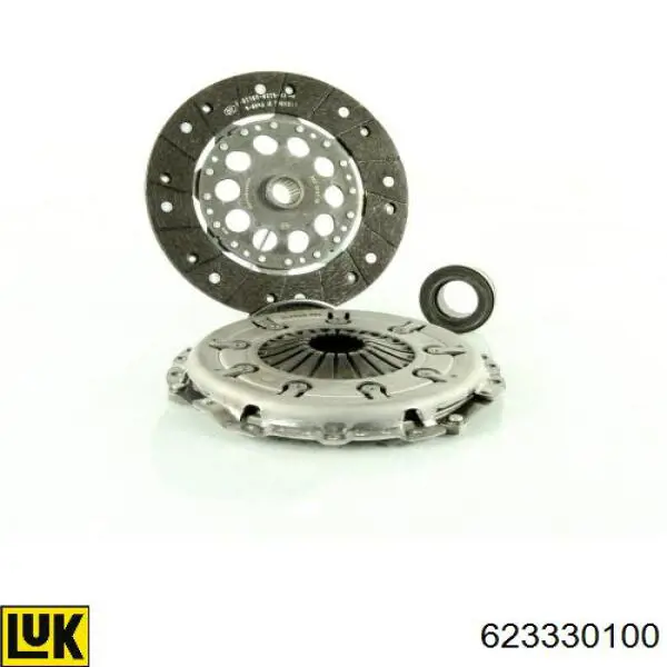 Zestaw sprzęgła (3 części) 623330100 LUK