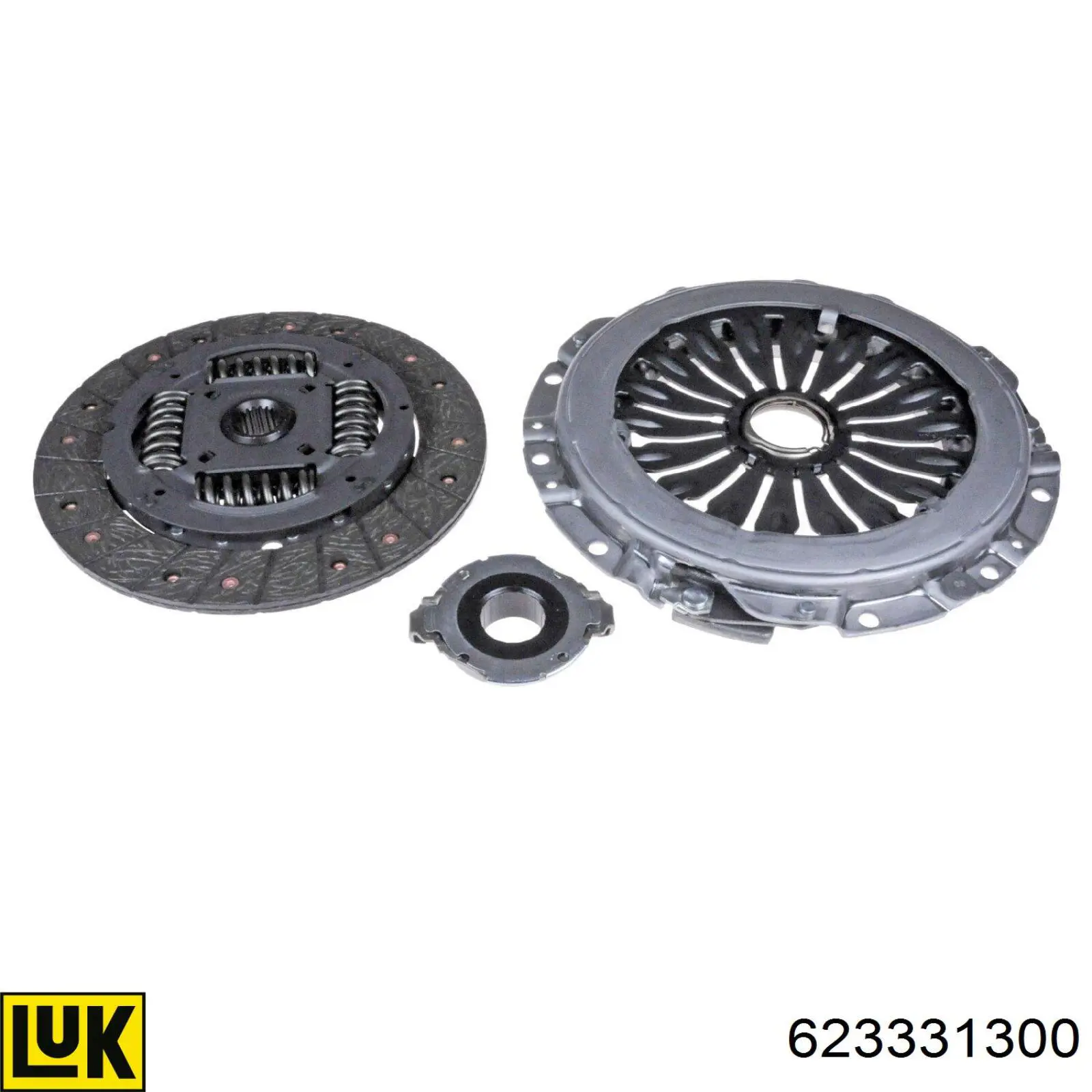 Zestaw sprzęgła (3 części) LUK 623331300 cena, od 220,43 USD